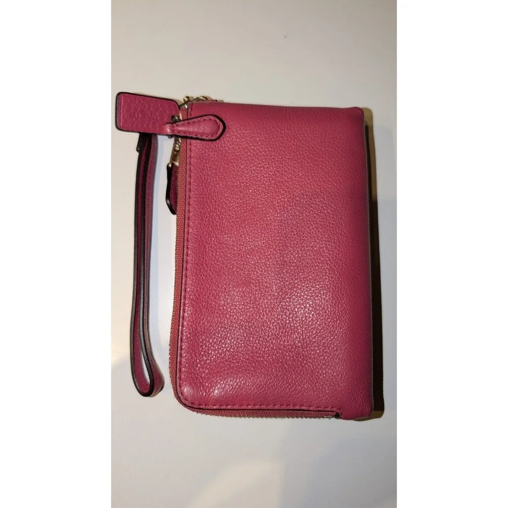 Vintage Coach Leather Wallet  Pink